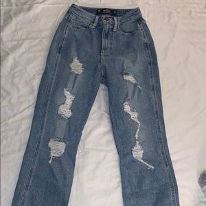 Hollister curvy mom jeans